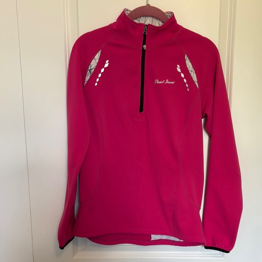 Pearl Izumi Fuchsia Thermal Half-Zip Top
